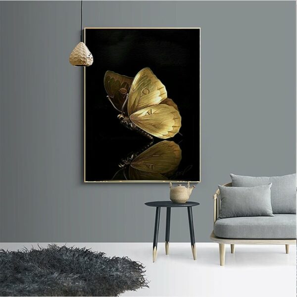 OFERTA RELÂMPAGO – 70%OFF – Borboleta Dourada – 60x86cm - Image 2