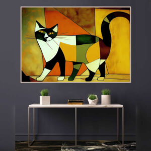 A268 - Gato Cubista