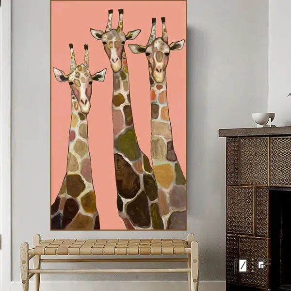 A154 - Girafas Alegres - Imagem 3