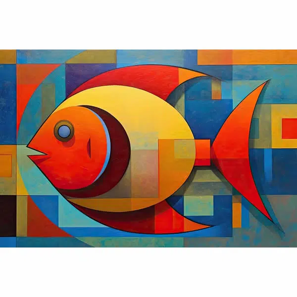 A209 - Peixe Cubista - Imagem 4